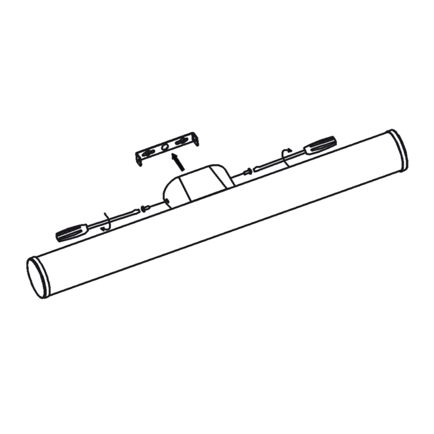 Top Light - LED Rasvjeta za ogledalo u kupaonici MADEIRA LED/15W/230V 60 cm IP44