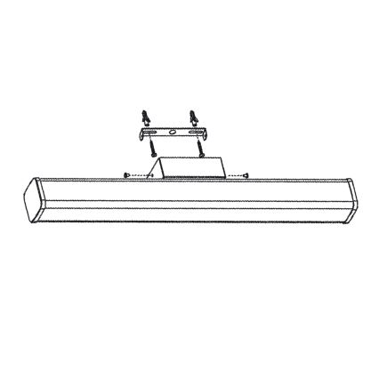 Top Light - LED Rasvjeta za ogledalo u kupaonici MADEIRA LED/8W/230V 40 cm IP44