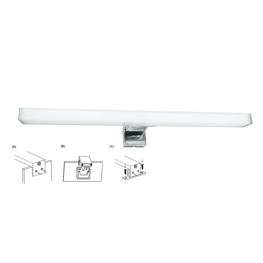 Top Light - LED Rasvjeta za ogledalo u kupaonici OREGON LED/7W/230V 40 cm IP44