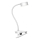 Top Light - LED Regulabilna dodirna stolna lampa s isječkom BELLA LED/4,8W/5V 3000-6500K bijela