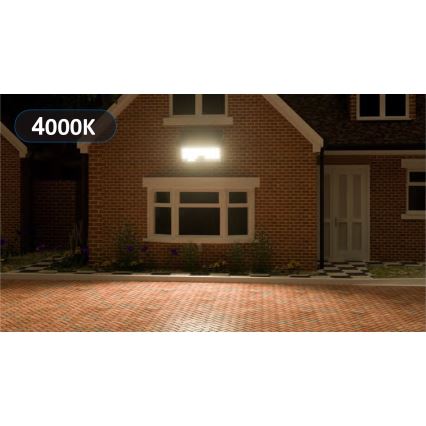 Top Light - LED solarni zidni reflektor sa senzorom HELEON PRO LED/8W/3,7V IP65 4000K 2600 mAh