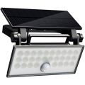 Top Light - LED Solarni zidni reflektor sa senzorom HELEON PRO LED/8W/3,7V IP65 4000K