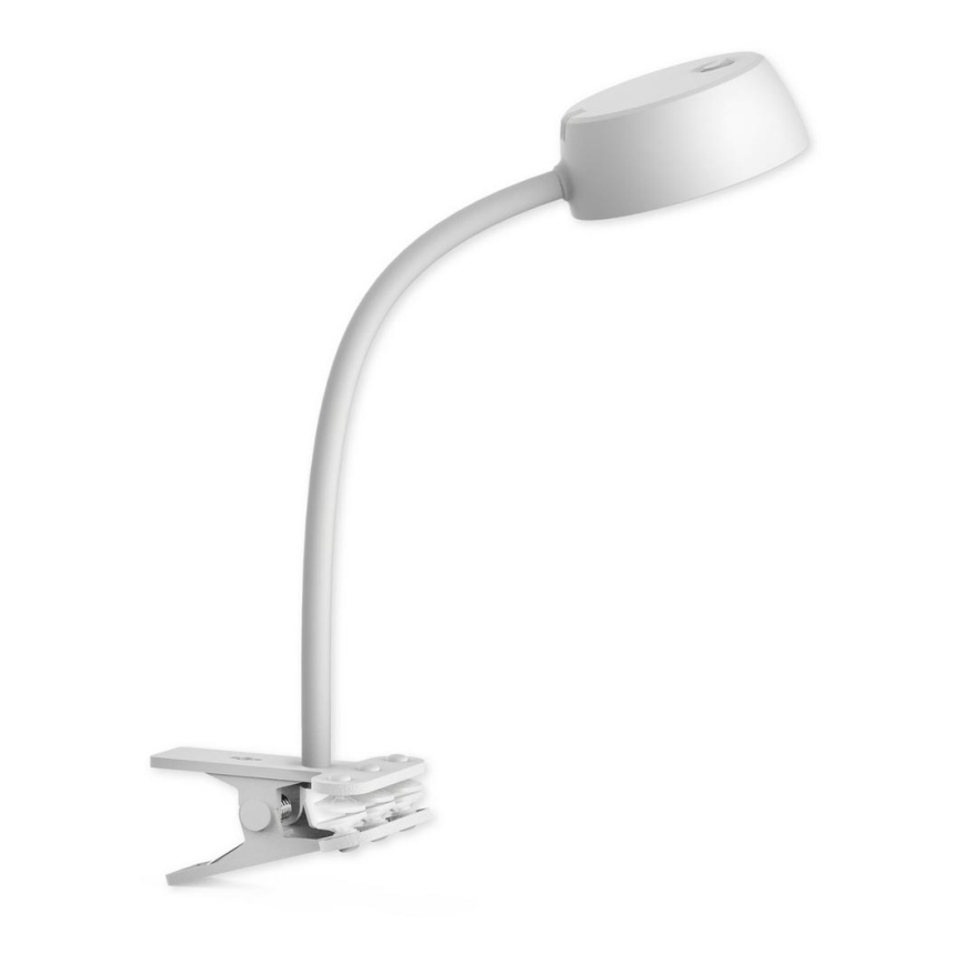 Top Light - LED Stolna lampa s kvačicom LED/4,5W/230V bijela