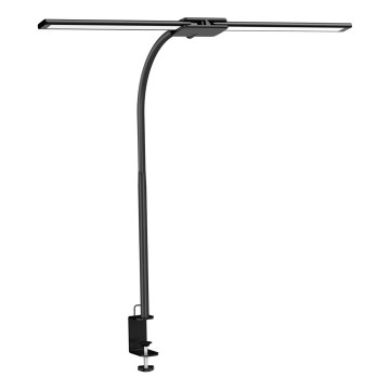 Top Light - LED stolna lampa s mogućnošću prigušivanja i kopčom LYRA LED/18W/230V 3000-6500K crna
