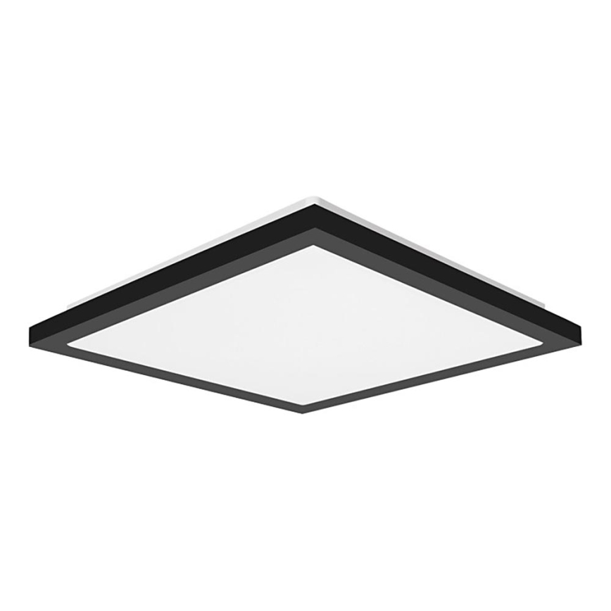Top Light - LED Stropna kupaonska svjetiljka ONYX LED/10W/230V IP44 3000/4000/6500K 28x28 cm crna