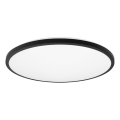 Top Light - LED Stropna kupaonska svjetiljka ONYX LED/18W/230V IP44 3000/4000/6500K promjer 34 cm crna