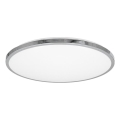 Top Light - LED Stropna kupaonska svjetiljka SILVER LED/18W/230V IP44 3000/4000/6500K promjer 34 cm sjajni krom