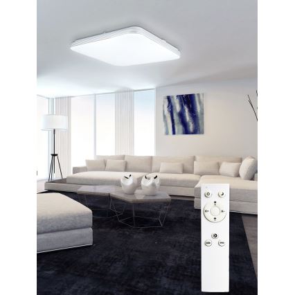 Top Light - LED stropna svjetiljka s prigušivanjem OCEAN LED/36W/230V 3000-6500K + daljinski upravljač