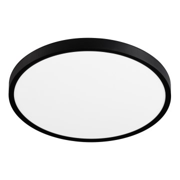 Top Light - LED stropna svjetiljka REVIT LED/24W/230V 3000/4000/6500K promjer 30 cm crna