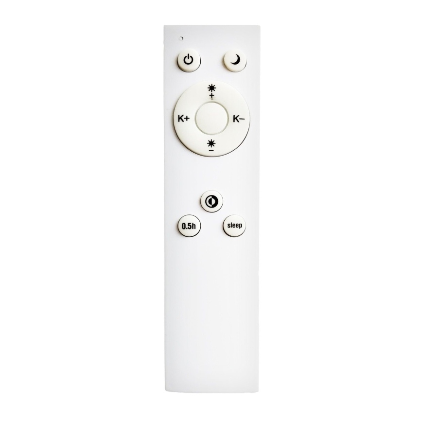 Top Light - LED Prigušiva stropna svjetiljka REVIT LED/50W/230V 3000-6500K 50x50 cm bijela + daljinski upravljač