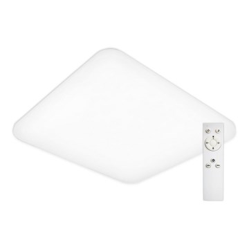 Top Light - LED stropna svjetiljka s prigušivanjem OCEAN H80 RC LED/100W/230V kvadrat + daljinski upravljač