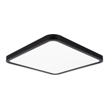 Top Light - LED stropna svjetiljka s prigušivanjem REVIT LED/36W/230V 3000-6500K 40x40 cm crna + daljinski upravljač