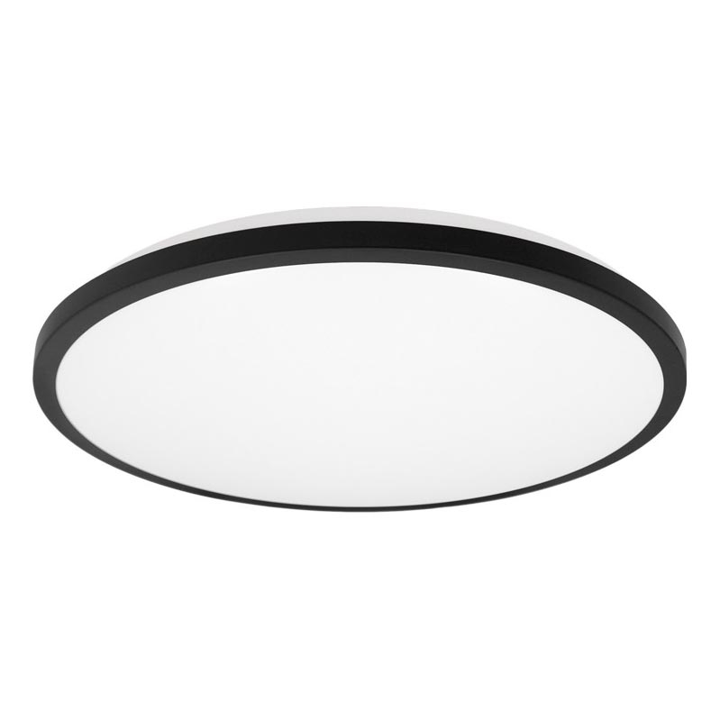 Top Light - LED Stropna svjetiljka za kupaonicu ONYX LED/10W/230V IP44 3000/4000/6500K pr. 29 cm crna