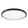 Top Light - LED Stropna svjetiljka za kupaonicu ONYX LED/10W/230V IP44 3000/4000/6500K pr. 29 cm crna