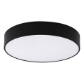 Top Light - LED stropna svjetiljka za kupaonicu PETAL LED/24W/230V IP44 3000/4000/6500K promjer 35 cm crna
