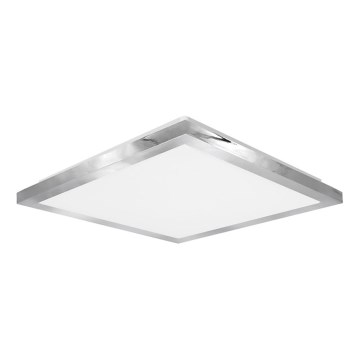 Top Light - LED Stropna svjetiljka za kupaonicu SILVER LED/10W/230V IP44 3000/4000/6500K 28x28 cm mat krom