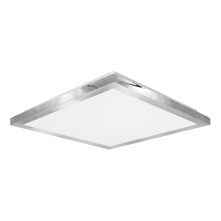 Top Light - LED Stropna svjetiljka za kupaonicu SILVER LED/10W/230V IP44 3000/4000/6500K 28x28 cm mat krom