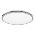 Top Light - LED stropna svjetiljka za kupaonicu SILVER LED/10W/230V IP44 3000/4000/6500K promjer 29 cm sjajni krom