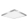 Top Light - LED Stropna svjetiljka za kupaonicu SILVER LED/24W/230V IP44 3000/4000/6500K 38x38 cm mat krom