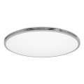 Top Light - LED Stropna svjetiljka za kupaonicu SILVER LED/24W/230V IP44 3000/4000/6500K promjer 39 cm sjajni krom