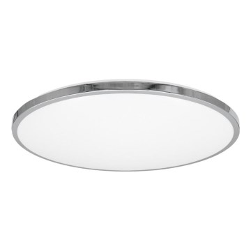 Top Light - LED Stropna svjetiljka za kupaonicu SILVER LED/24W/230V IP44 3000/4000/6500K promjer 39 cm sjajni krom