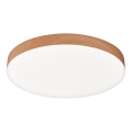 Top Light - LED stropno svjetlo za kupaonicu SPIRIT LED/36W/230V 3000/4000/6500K IP44 Ø 40 cm, smeđe