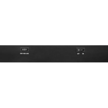 Top Light - LED osvjetljenje ispod kuhinjskih ormarića AXIS LED/15W/230V 3000/4000/6500K 60 cm crno