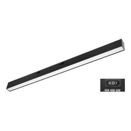 Top Light - LED osvjetljenje ispod kuhinjskih ormarića AXIS LED/15W/230V 3000/4000/6500K 60 cm crno