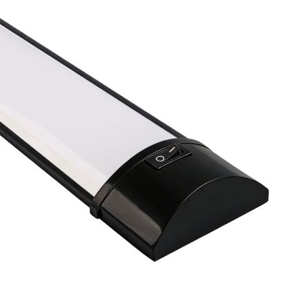 Top Light - LED svjetiljka za ugradnju ispod ormarića ZSP LED/18W/230V 3000/4000/6500K 60 cm crna