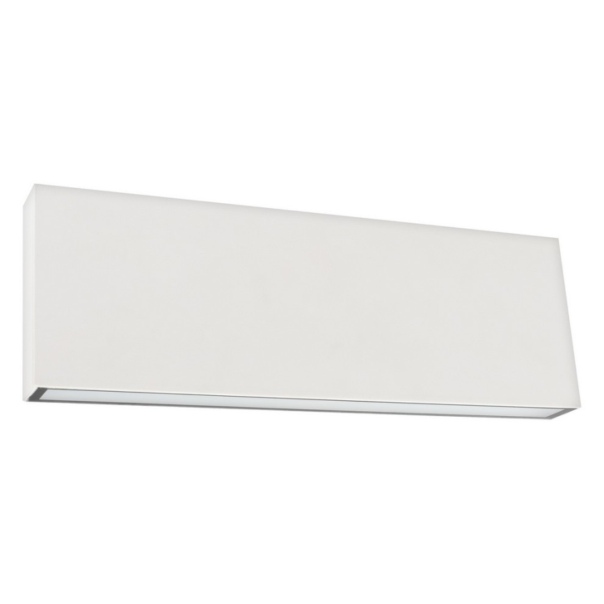 Top Light - LED Vanjska zidna svjetiljka OBLIGO LED/12W/230V IP65 bijela