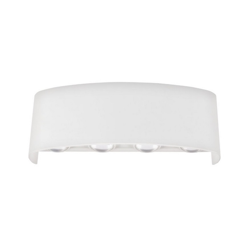 Top Light - LED Vanjska zidna svjetiljka RAY B LED/8W/230V IP44 4000K bijela