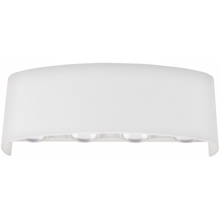 Top Light - LED Vanjska zidna svjetiljka RAY B LED/8W/230V IP44 4000K bijela