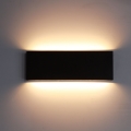 Top Light - LED Vanjska zidna svjetiljka OBLIGO LED/12W/230V IP65 crna
