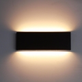 Top Light - LED Vanjska zidna svjetiljka OBLIGO LED/12W/230V IP65 crna