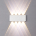 Top Light - LED Vanjska zidna svjetiljka RAY B LED/8W/230V IP44 4000K bijela
