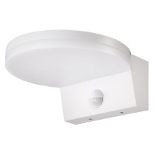 Top Light - LED Vanjska zidna svjetiljka sa senzorom LED/15W/230V IP65 bijela
