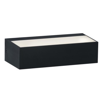 Top Light - LED vanjsko zidno svjetlo IMOLA LED/10W/230V 3000/4000/6000K IP54 17 cm crno