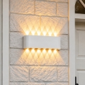 Top Light - LED Vanjsko zidno svjetlo RAY LED/10W/230V 3000/4000/6500K IP54 bijela
