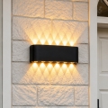 Top Light - LED Vanjsko zidno svjetlo RAY LED/10W/230V 3000/4000/6500K IP54 crna