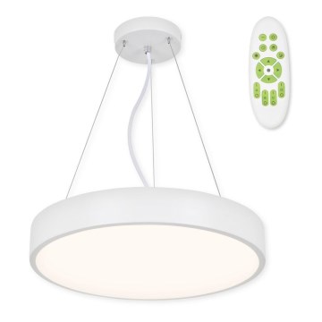 Top Light Metal 40BZ RC - LED prigušivač lustera na užetu METAL LED/51W/230V bijela + daljinski upravljač