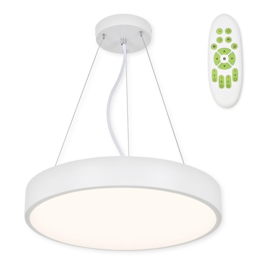 Top Light Metal 40BZ RC - LED prigušivač lustera na užetu METAL LED/51W/230V bijela + daljinski upravljač