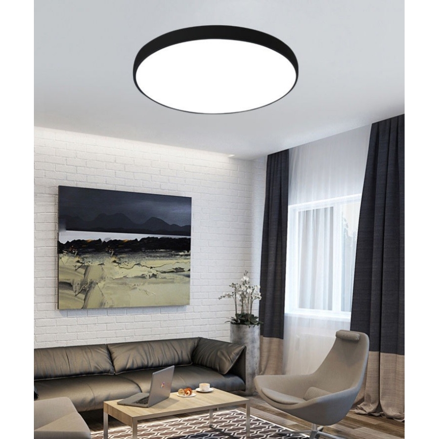 Top Light Metal 60C RC - LED Prigušiva stropna svjetiljka s daljinskim upravljanjem METAL LED/60W/230V