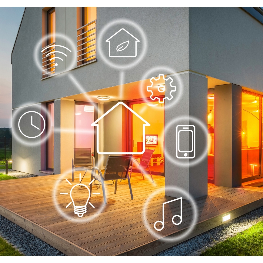 Top Light Sparkle 80 SMART - LED RGB Prigušiva svjetiljka LED/80W/230V Tuya + DU