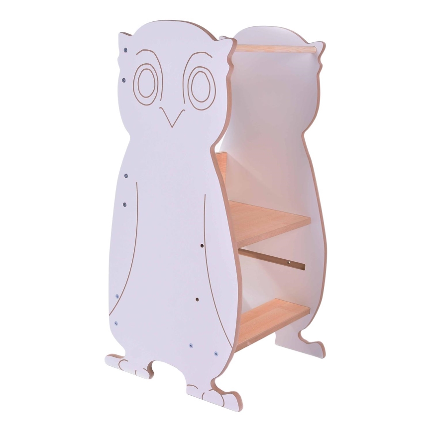 Toranj za učenje OWL bijela/javor
