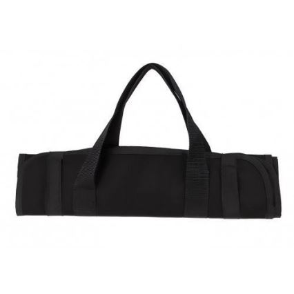 Torba za drva 100x45 cm crna