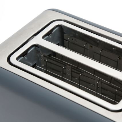 Toster s dva otvora 900W/230V nehrđajući čelik/siva