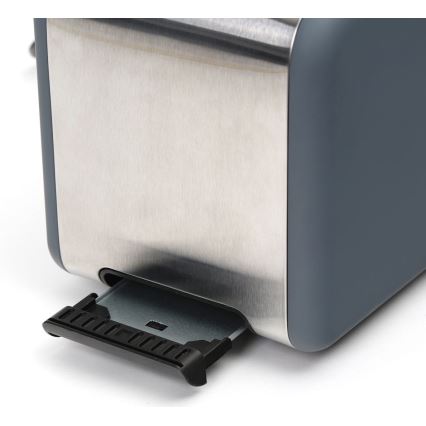Toster s dva otvora 900W/230V nehrđajući čelik/siva