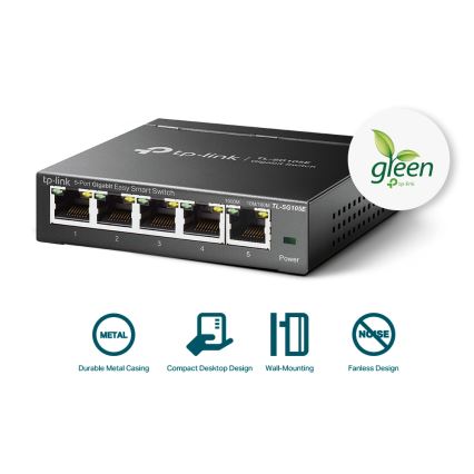 TP-Link - 5-portni gigabitni Easy Smart switch