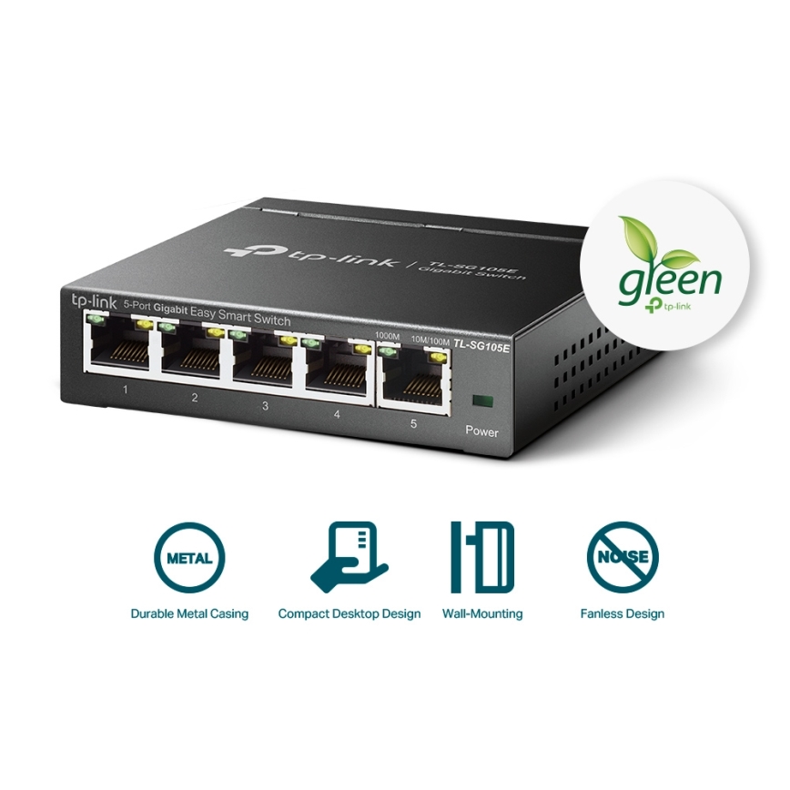 TP-Link - 5-portni gigabitni Easy Smart switch