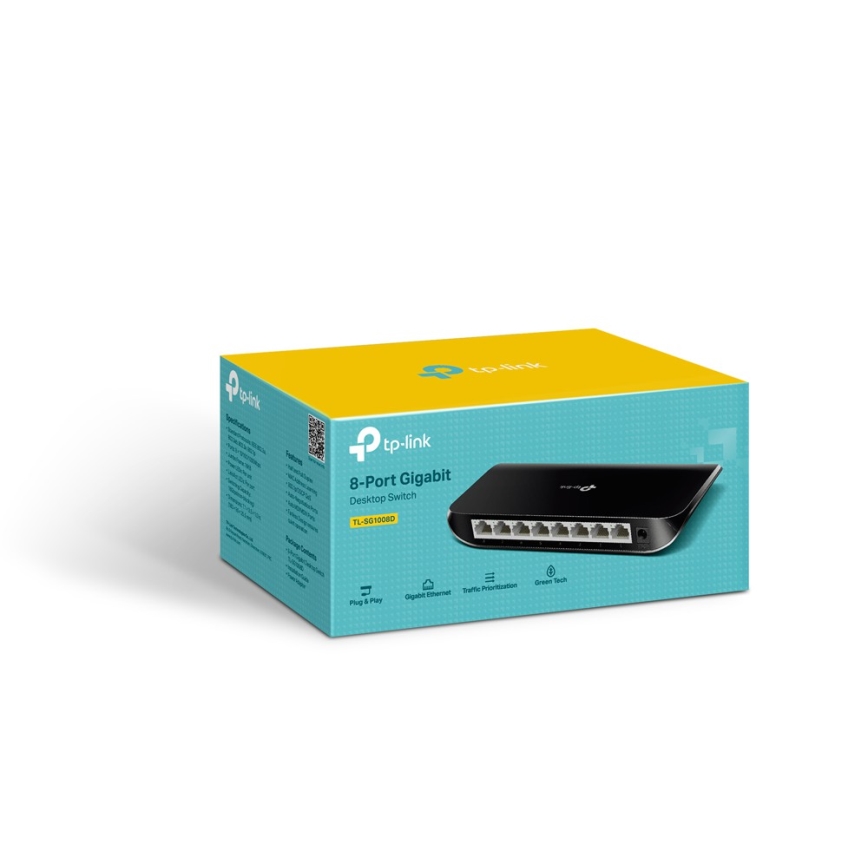 TP-Link - 8-portni gigabitni stolni switch